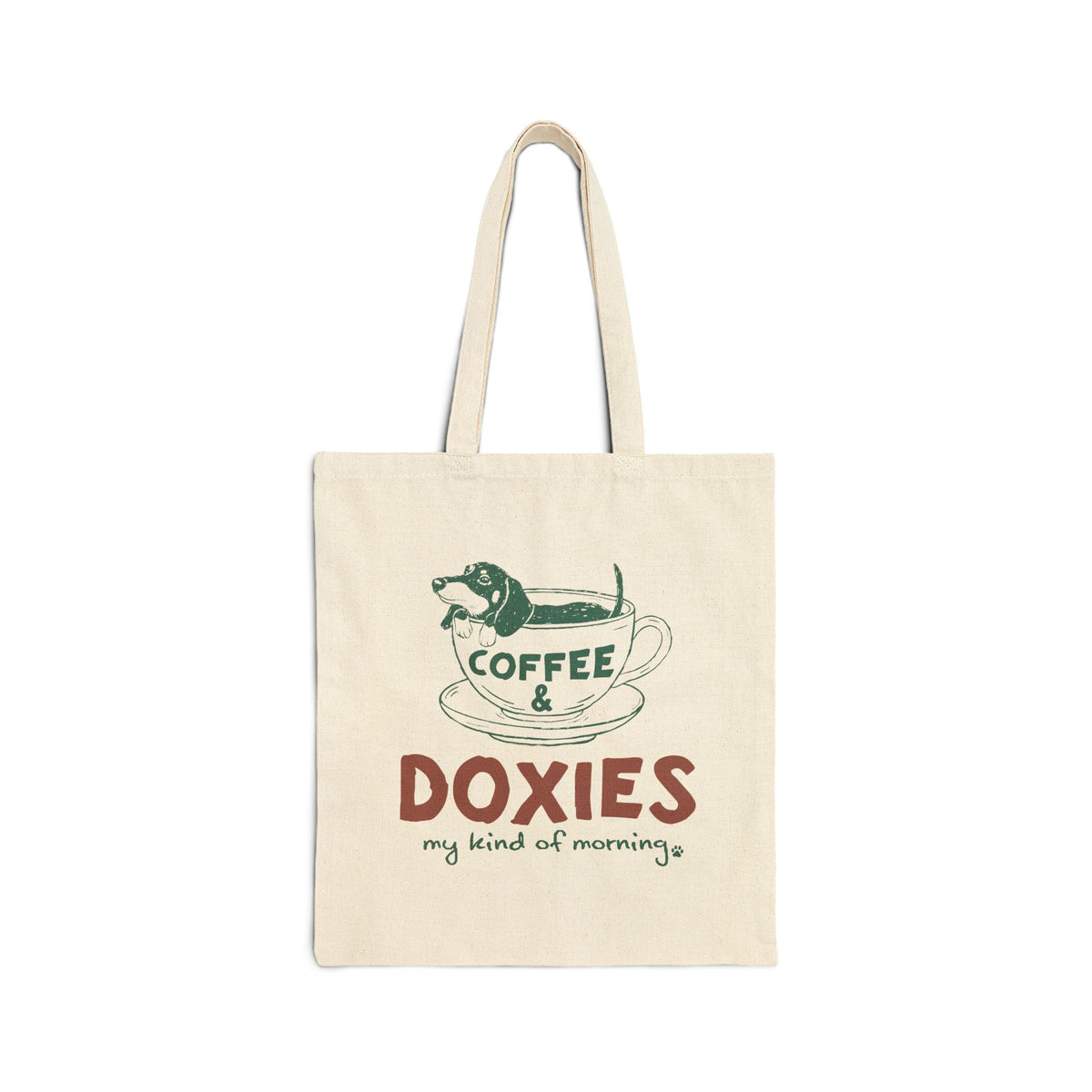 Coffee & Doxies Tote Bag